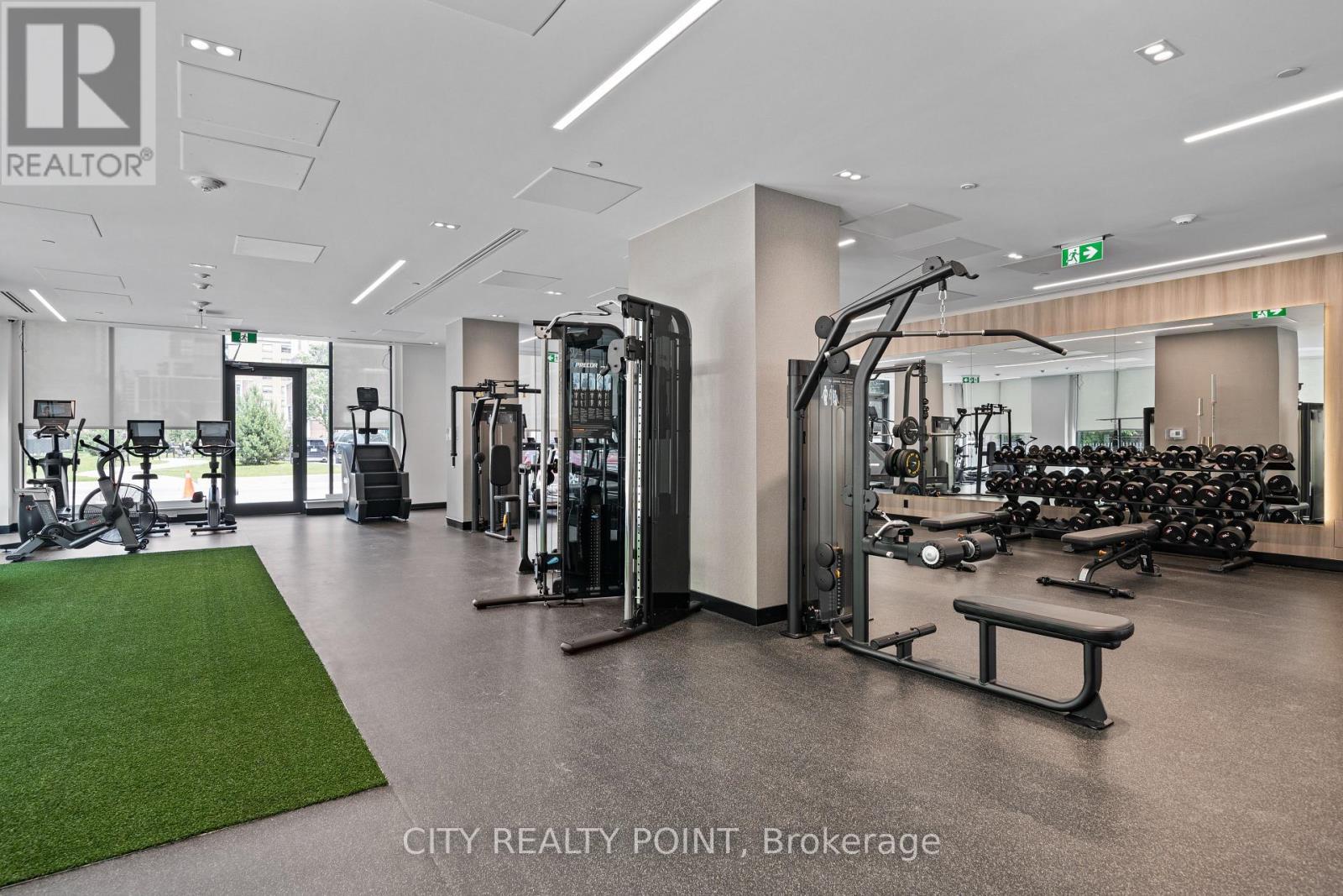 1101 - 664 Spadina Avenue, Toronto, ON - Indoor Photo Showing Gym Room