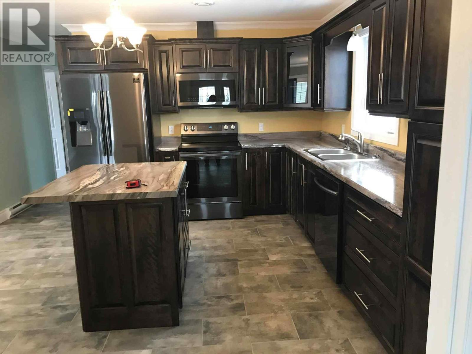 17 Hope Street, Happy Valley- Goose Bay, NL - Indoor Photo Showing Kitchen With Double Sink
