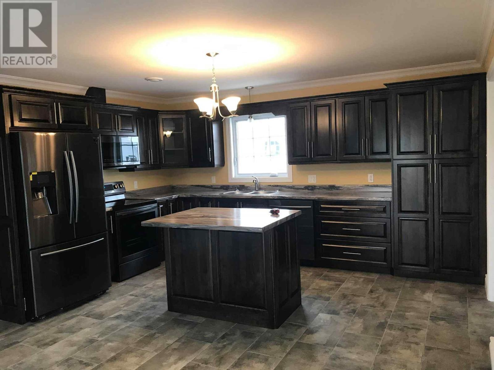 17 Hope Street, Happy Valley- Goose Bay, NL - Indoor Photo Showing Kitchen With Double Sink