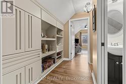 Second Level Hallway Built in Bookshel -