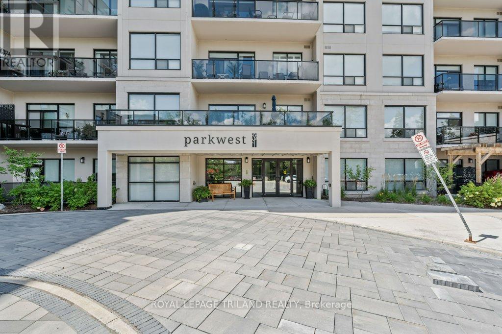 504 - 1200 Commissioners Road W, London South (South B), ON - Outdoor With Balcony With Facade
