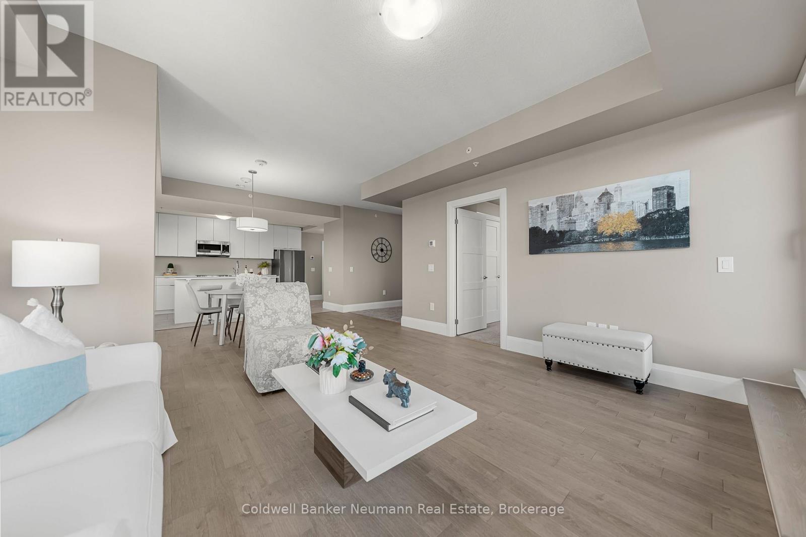 802 - 73 Arthur Street, Guelph (St. George'S), ON - Indoor Photo Showing Living Room