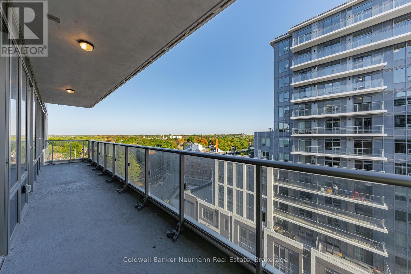 802 - 73 Arthur Street, Guelph (St. George'S), ON - Outdoor With Balcony With View With Exterior