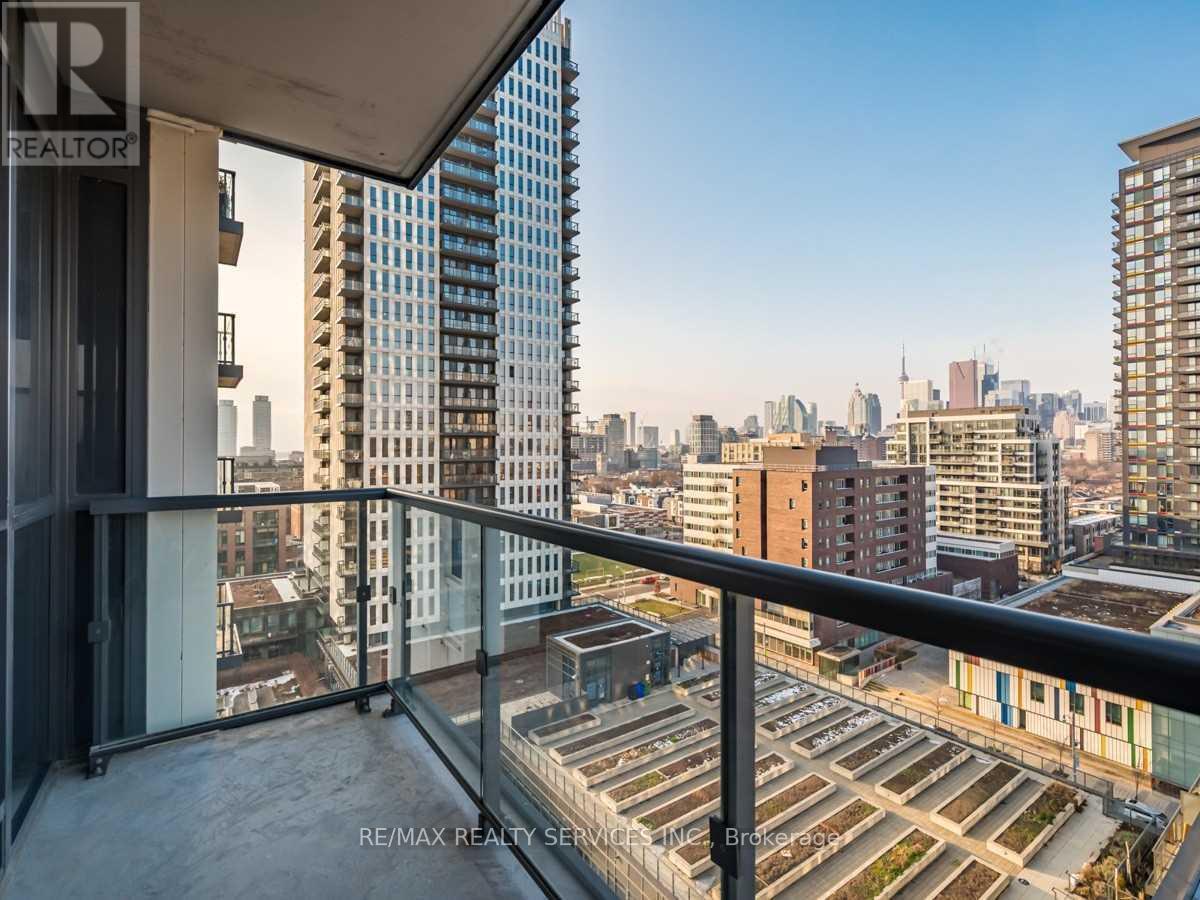 1207 - 170 Sumach Street, Toronto, ON - Outdoor With Balcony