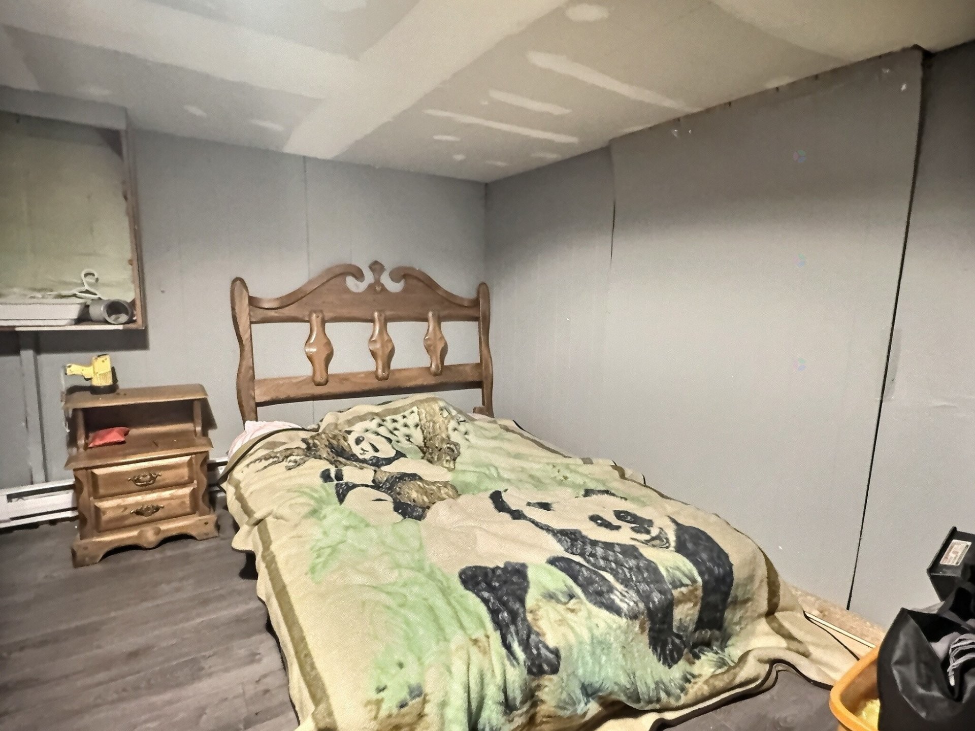 Basement - 145 Rue Paul-E.-Benoît, Témiscaming, QC - Indoor Photo Showing Bedroom