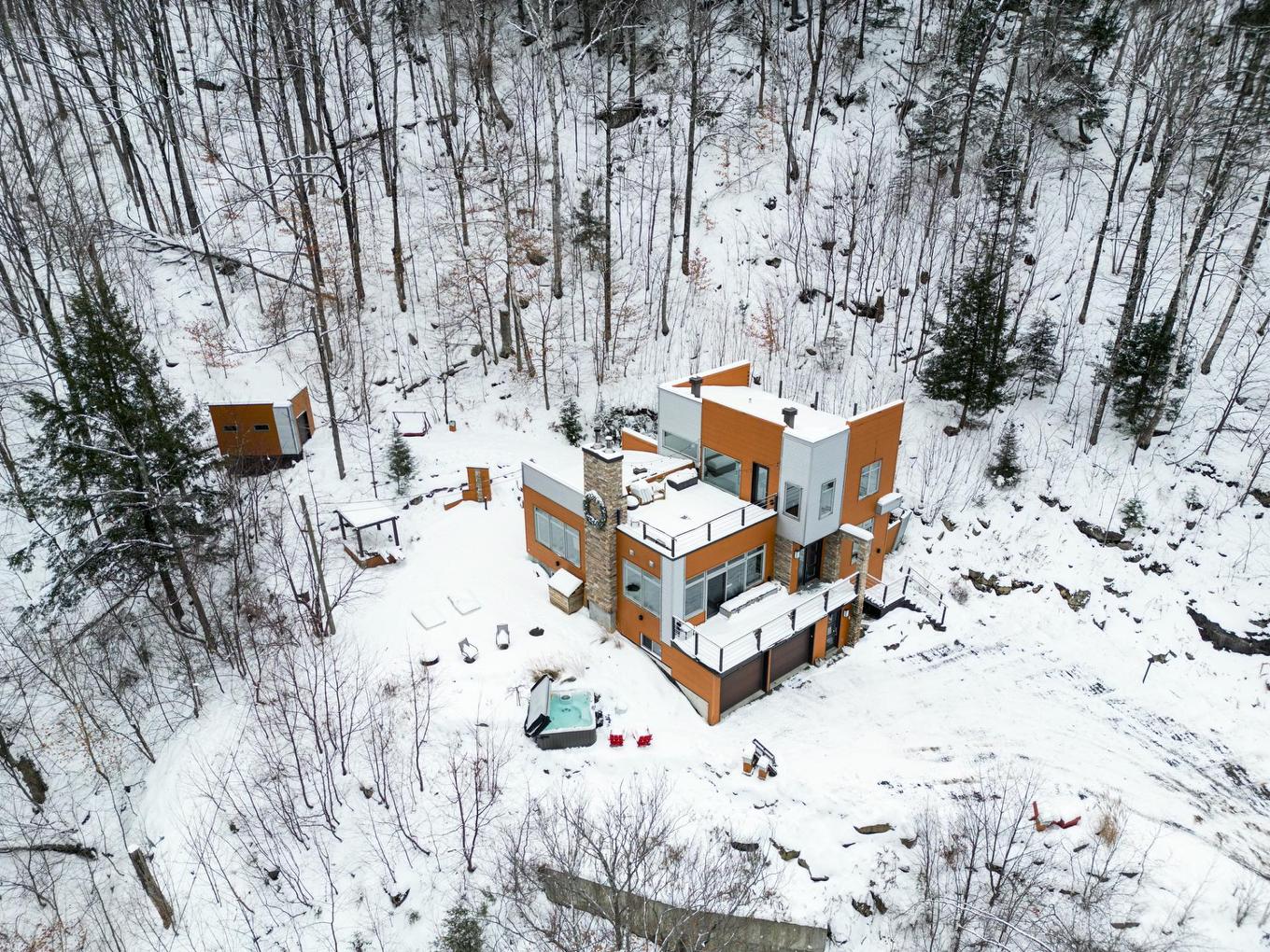 Aerial photo - 955 Rue Des Cimes, Sainte-Adèle, QC - Outdoor