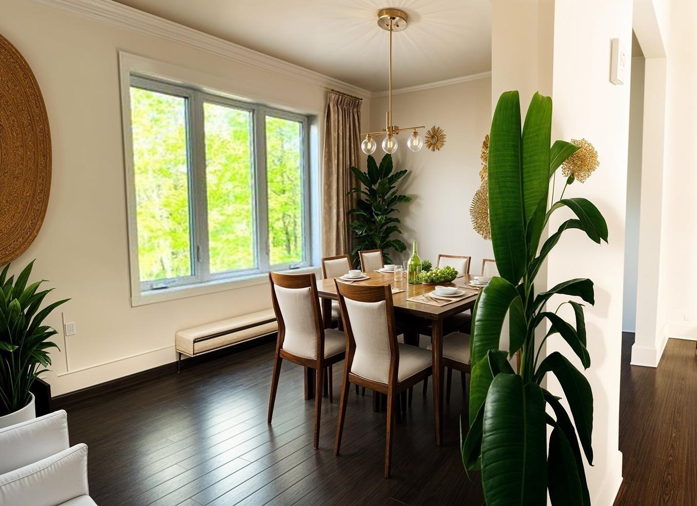 Dining room - 4575 Rue De La Rogeloise, Sainte-Adèle, QC - Indoor Photo Showing Dining Room