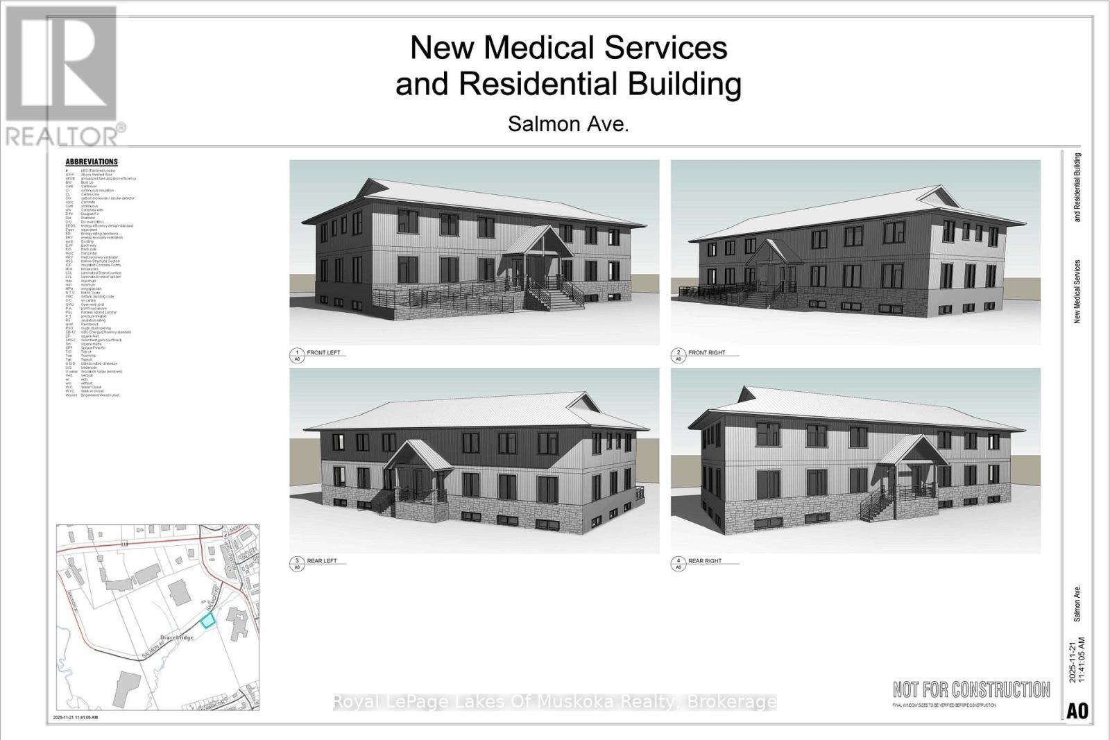 Concept drawing of potential site. - 0 Salmon Avenue, Bracebridge (Monck (Bracebridge)), ON