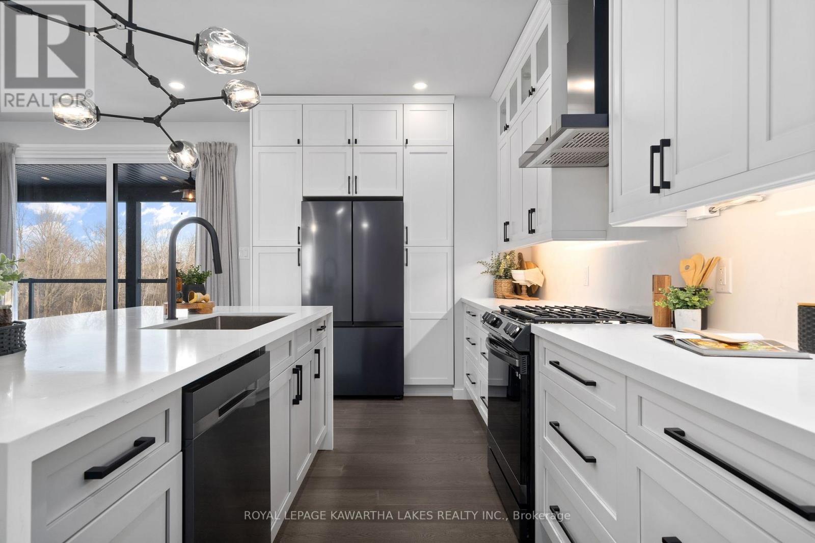 1270 County Road 121, Kawartha Lakes (Verulam), ON - Indoor Photo Showing Kitchen With Upgraded Kitchen