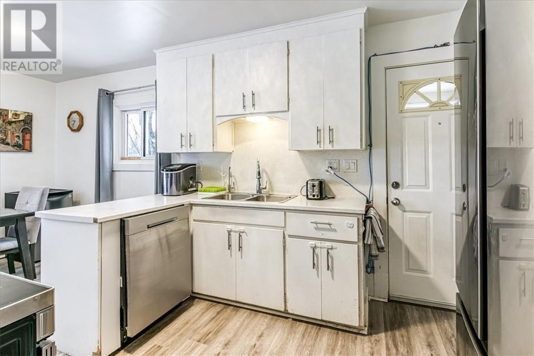 4 Balsam Street, Copper Cliff, ON - Indoor Photo Showing Kitchen With Double Sink