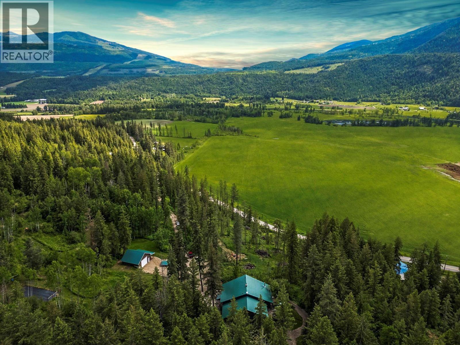 1099 Enderby Mabel Lake Road, Enderby, BC - Outdoor With View