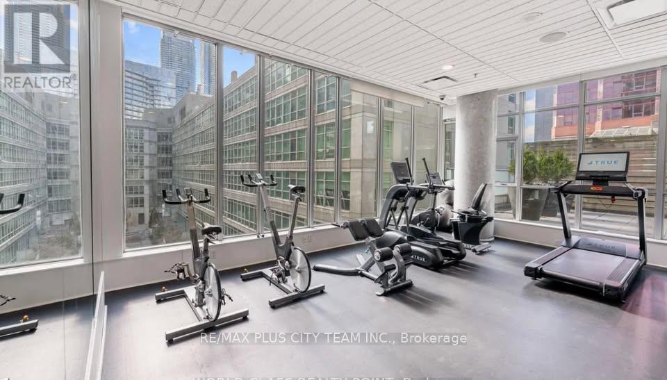 502 - 375 King Street W, Toronto, ON - Indoor Photo Showing Gym Room