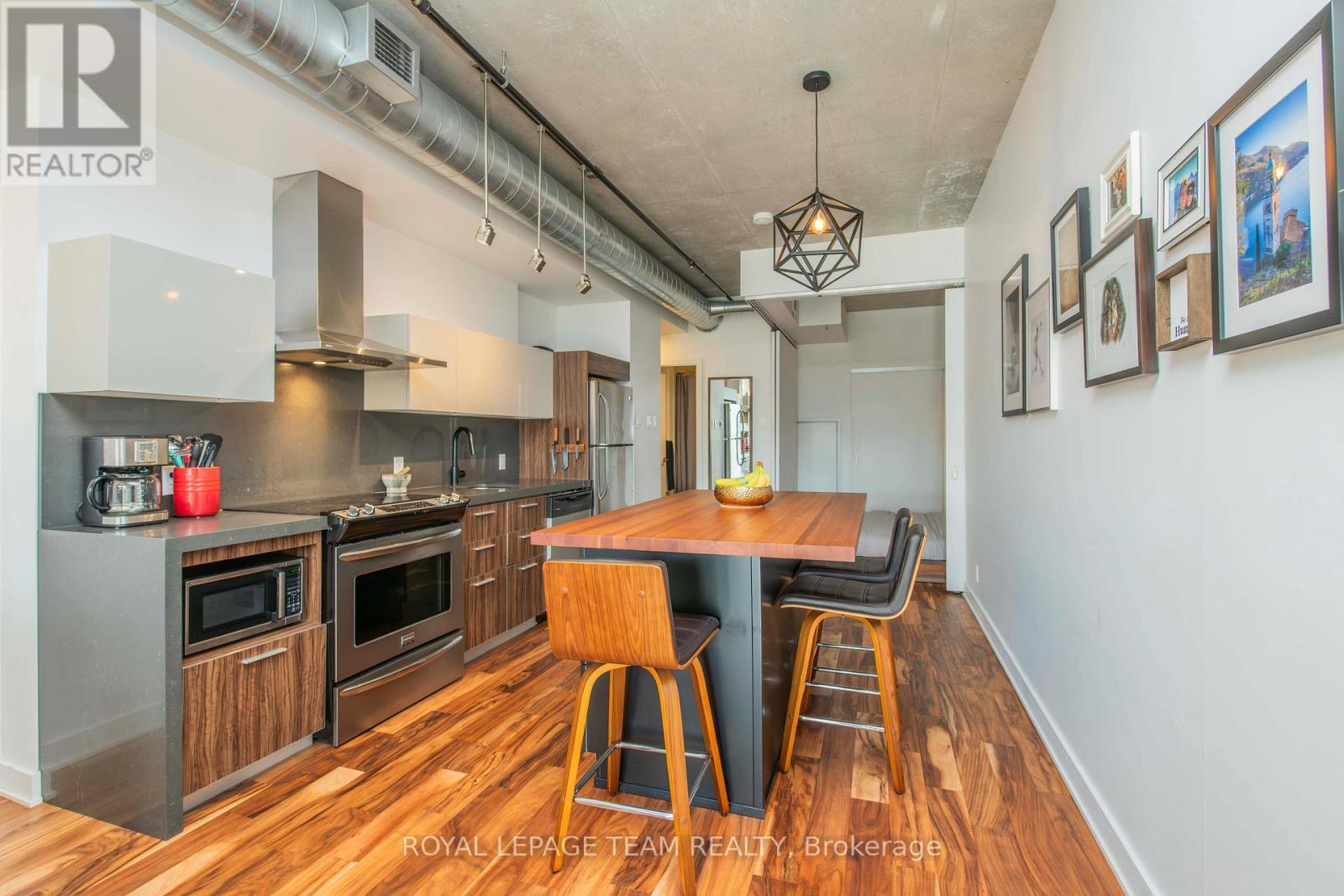 306 - 360 Mcleod Street, Ottawa, ON - Indoor Photo Showing Kitchen With Upgraded Kitchen