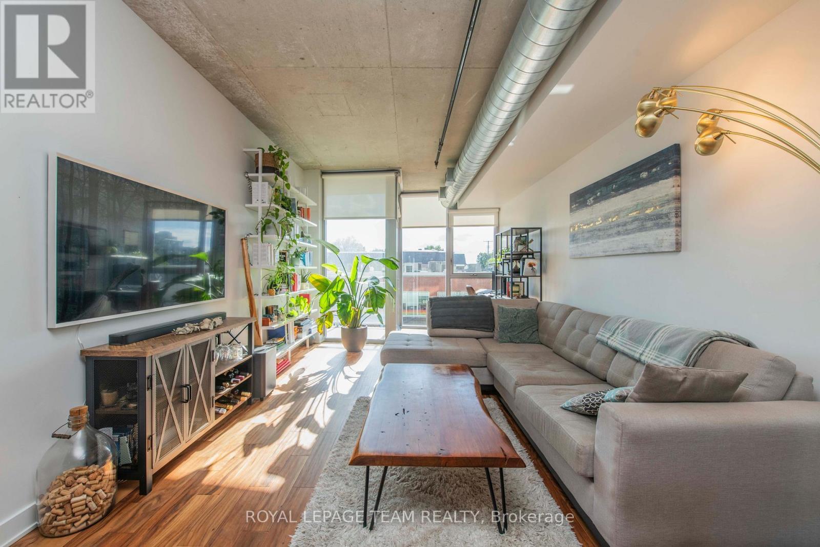 306 - 360 Mcleod Street, Ottawa, ON - Indoor Photo Showing Living Room