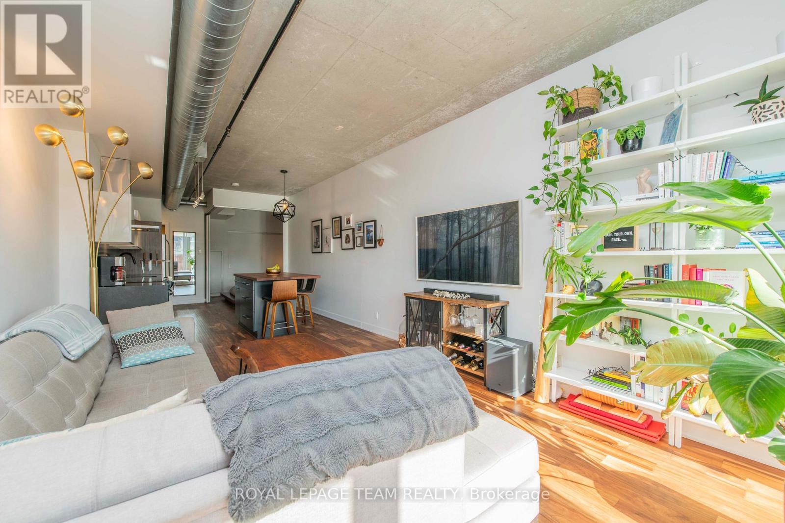 306 - 360 Mcleod Street, Ottawa, ON - Indoor Photo Showing Living Room