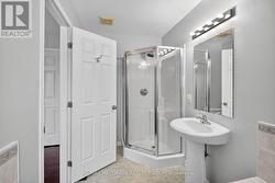 Lower level bathroom -