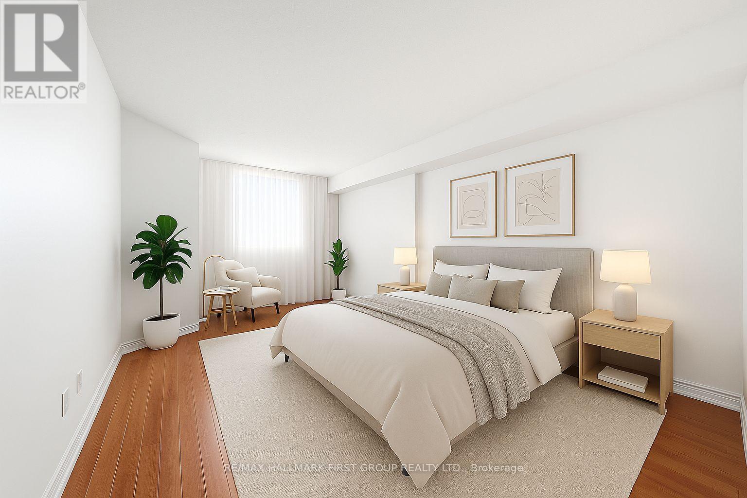 908 - 150 Alton Towers Circle, Toronto (Milliken), ON - Indoor Photo Showing Bedroom
