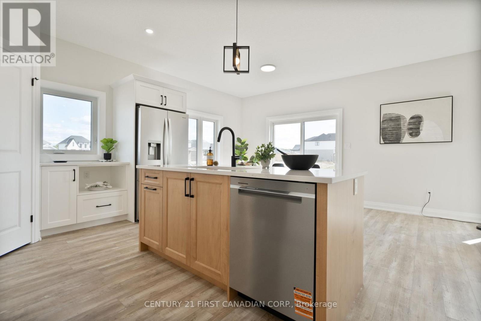 113 Atkinson Street, North Middlesex (Alisa Craig), ON - Indoor Photo Showing Kitchen