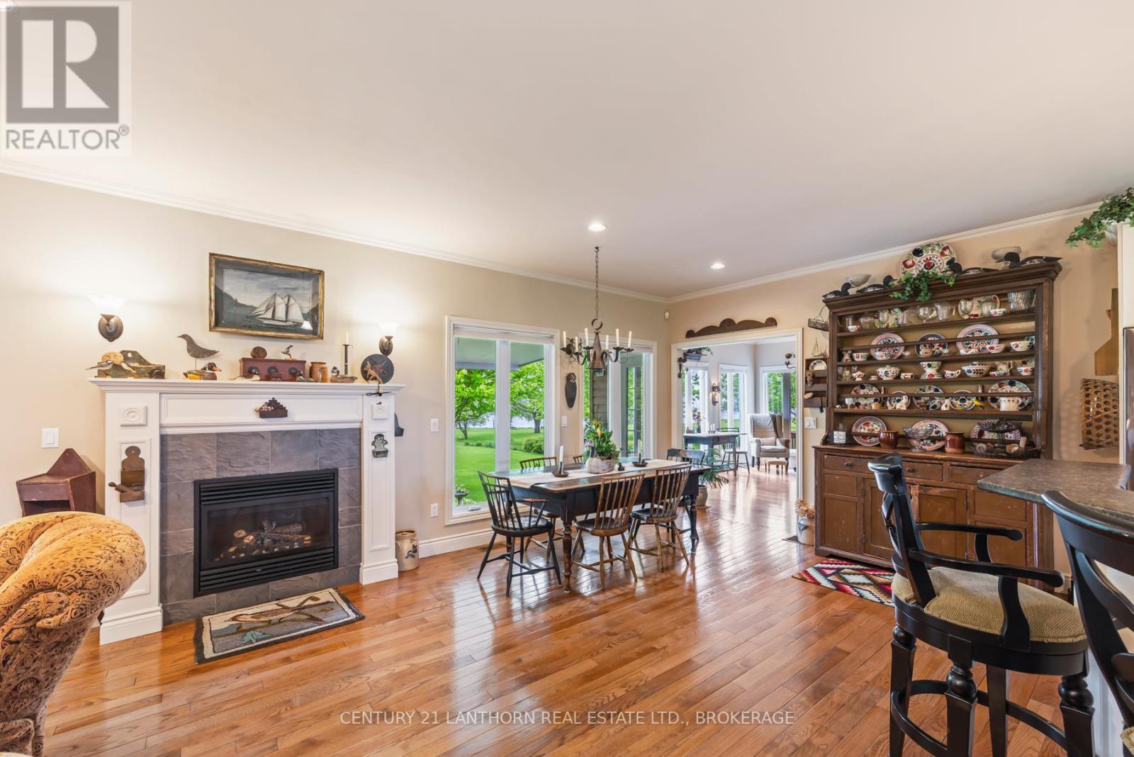 9430 County 2 Road W, Greater Napanee (Greater Napanee), ON - Indoor With Fireplace