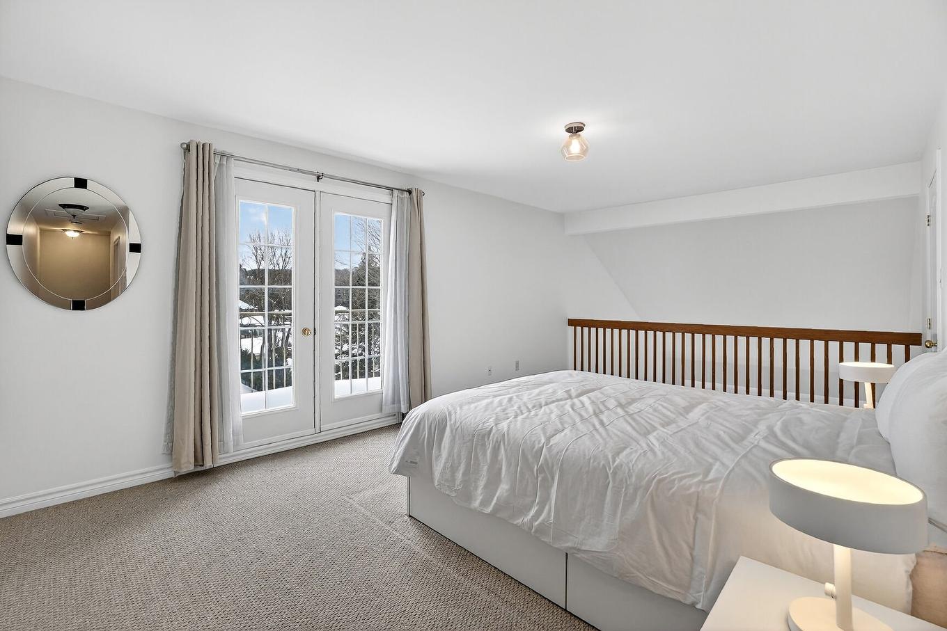 Chambre à coucher principale - 8-420 Allée Des Cimes, Mont-Tremblant, QC - Indoor Photo Showing Bedroom