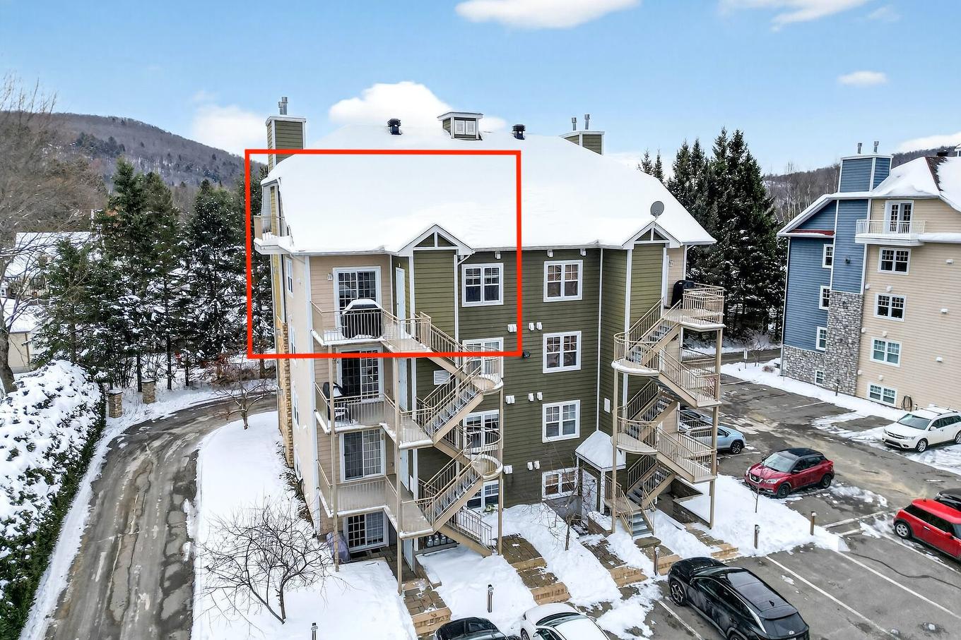 Photo aérienne - 8-420 Allée Des Cimes, Mont-Tremblant, QC - Outdoor