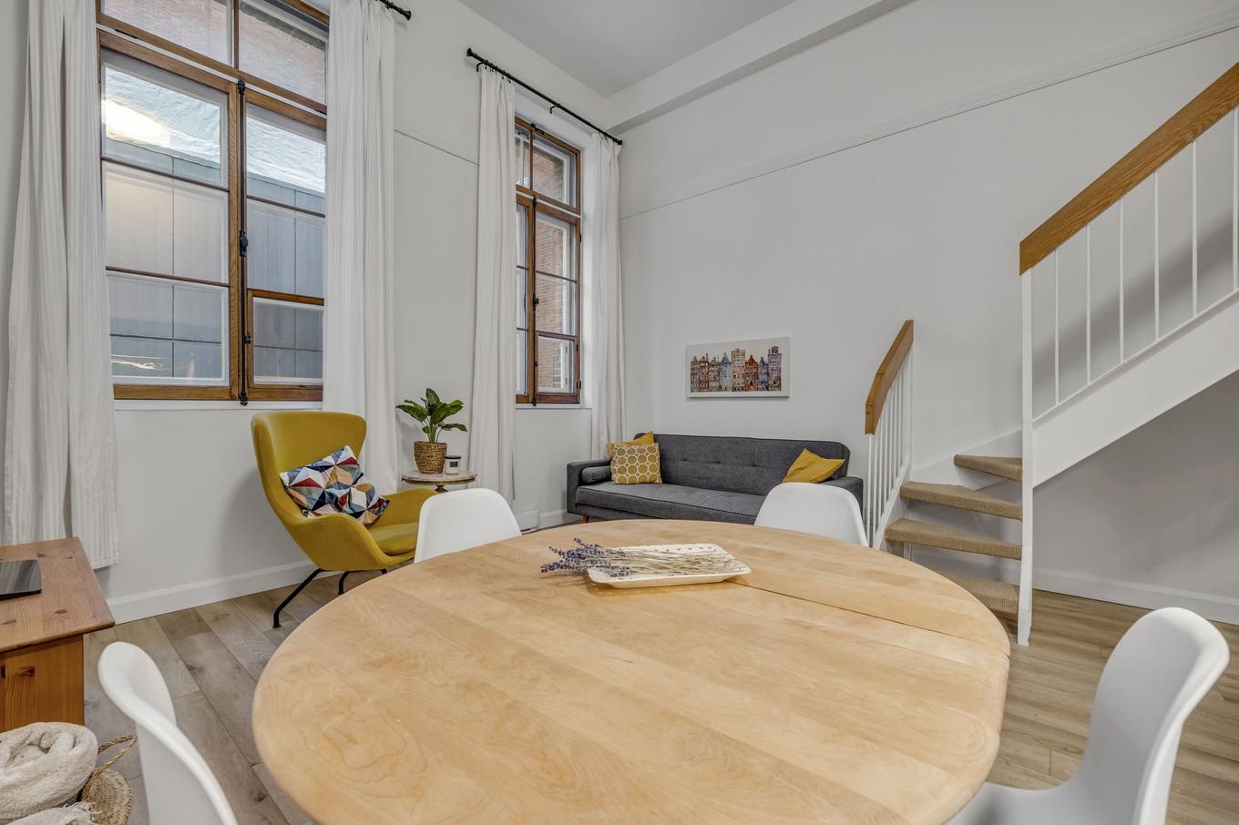 Dining room - 203-777 Rue Des Glacis, Québec (La Cité-Limoilou), QC - Indoor Photo Showing Dining Room