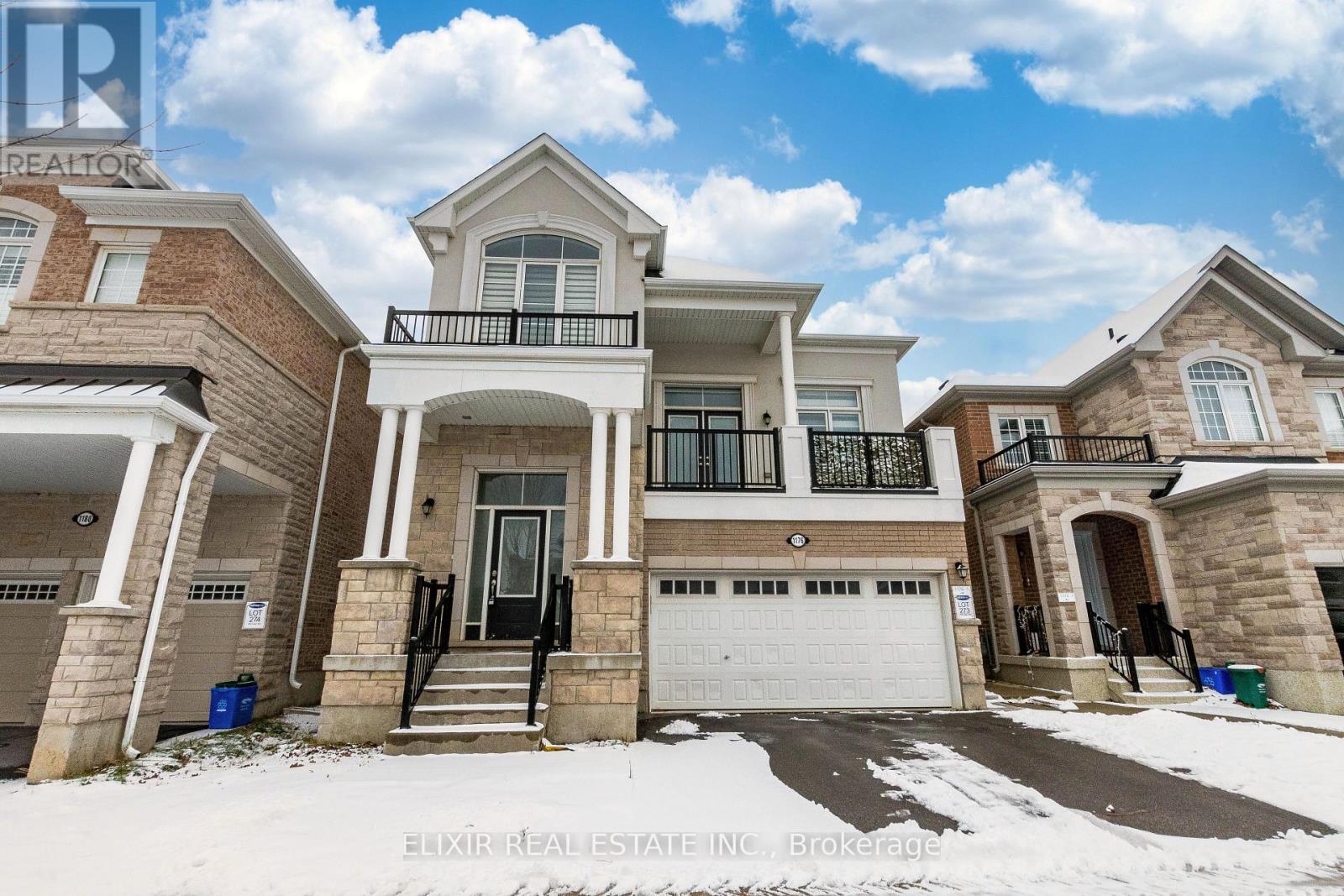 1176 Leger Way, Milton, ON - Outdoor With Facade