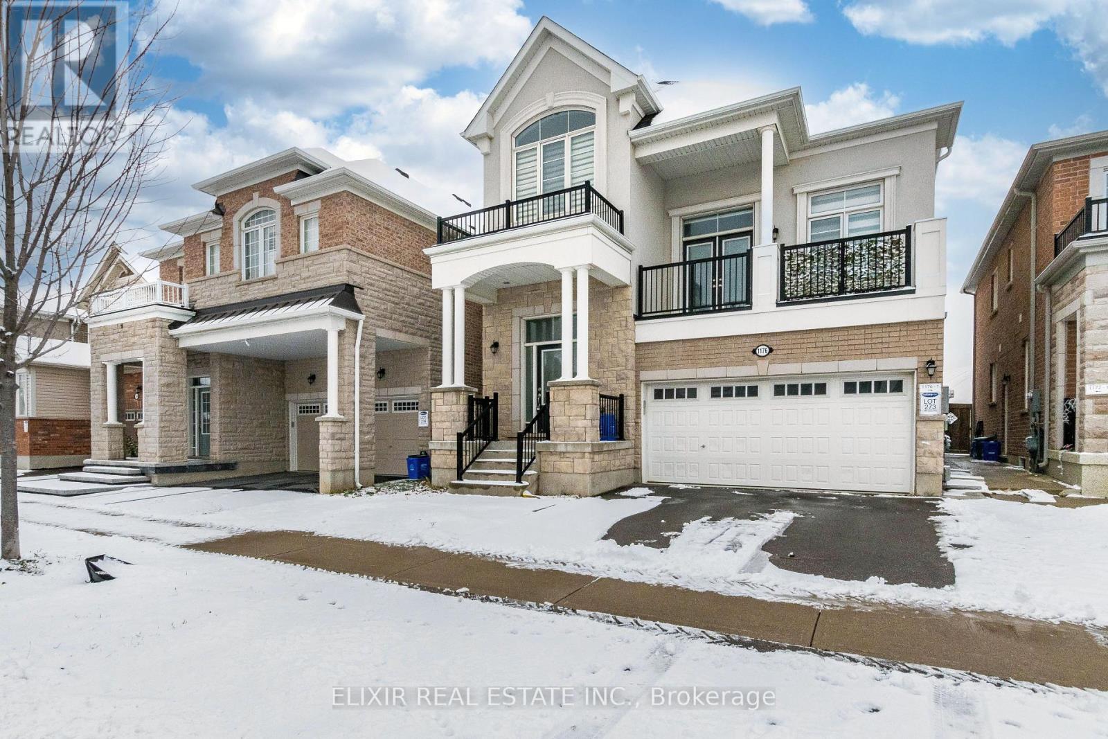 1176 Leger Way, Milton, ON - Outdoor With Facade