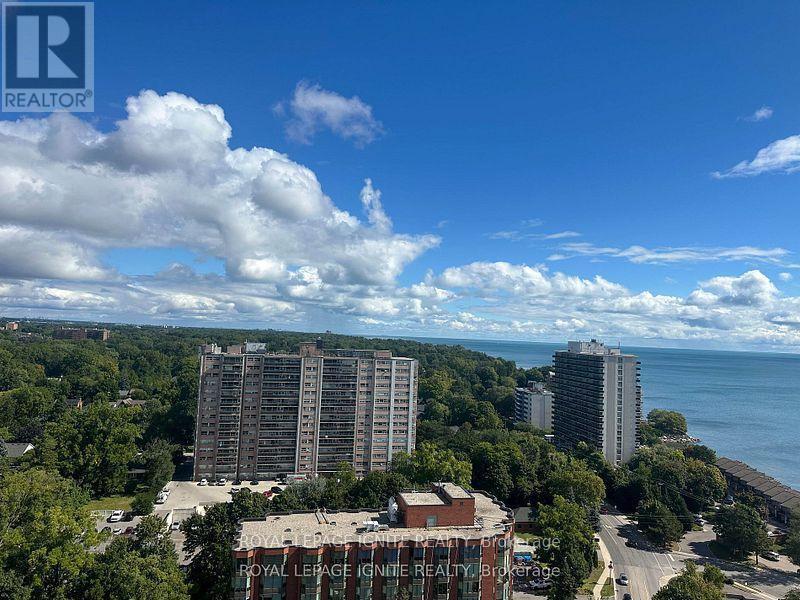 1702 - 370 Martha Street, Burlington, ON - Outdoor With Body Of Water With View