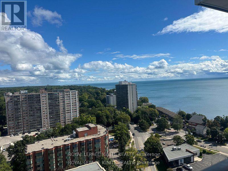 1702 - 370 Martha Street, Burlington, ON - Outdoor With Body Of Water With View