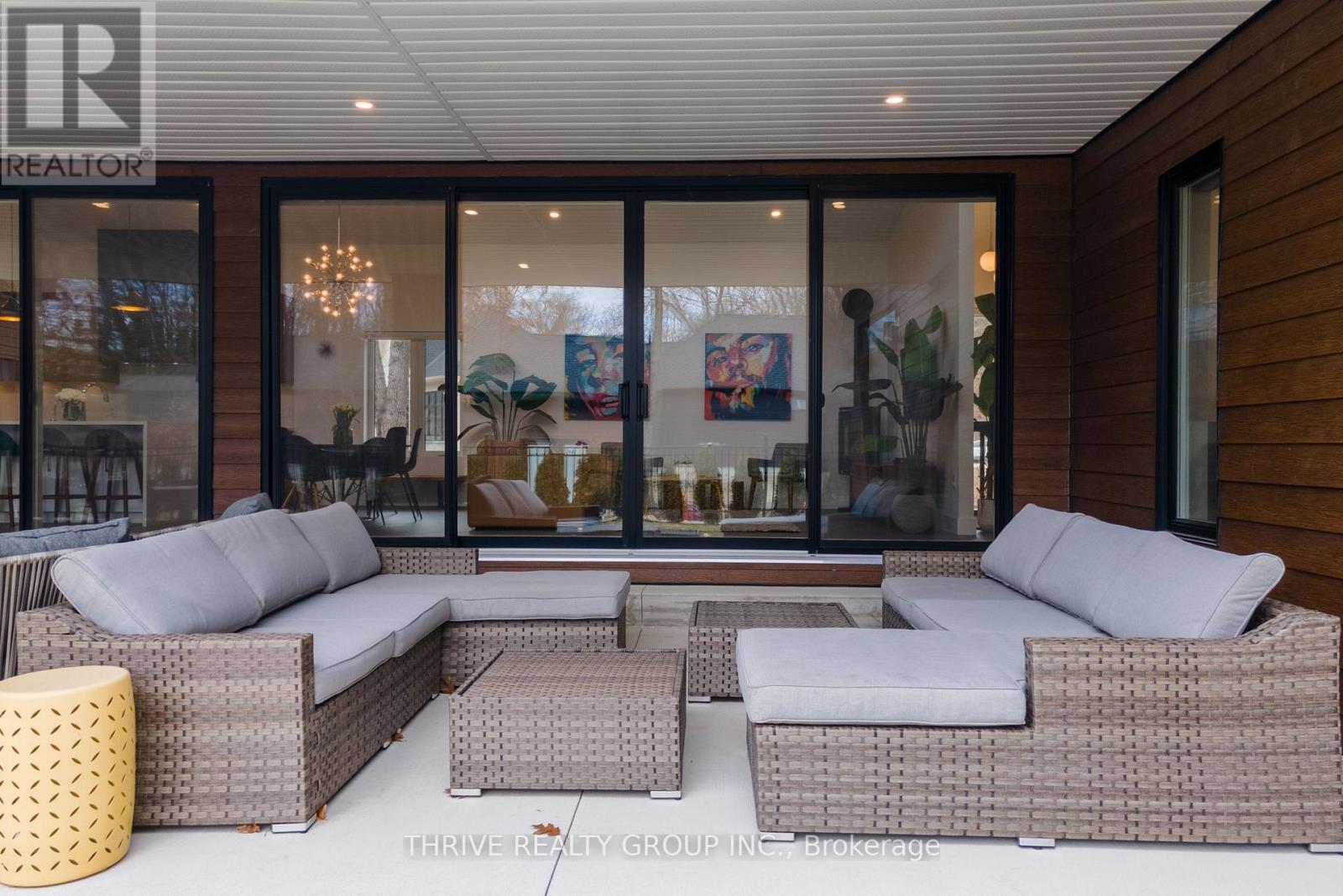 10107 Pinery Bluffs Road, Lambton Shores (Grand Bend), ON - Outdoor With Deck Patio Veranda With Exterior