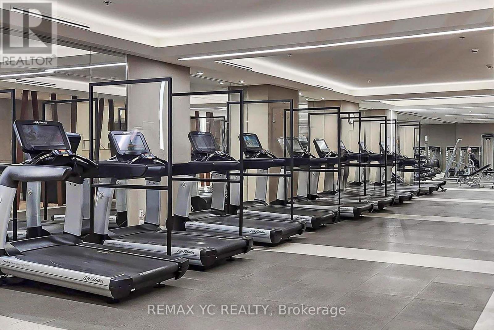 1811 - 99 Foxbar Road, Toronto, ON - Indoor Photo Showing Gym Room