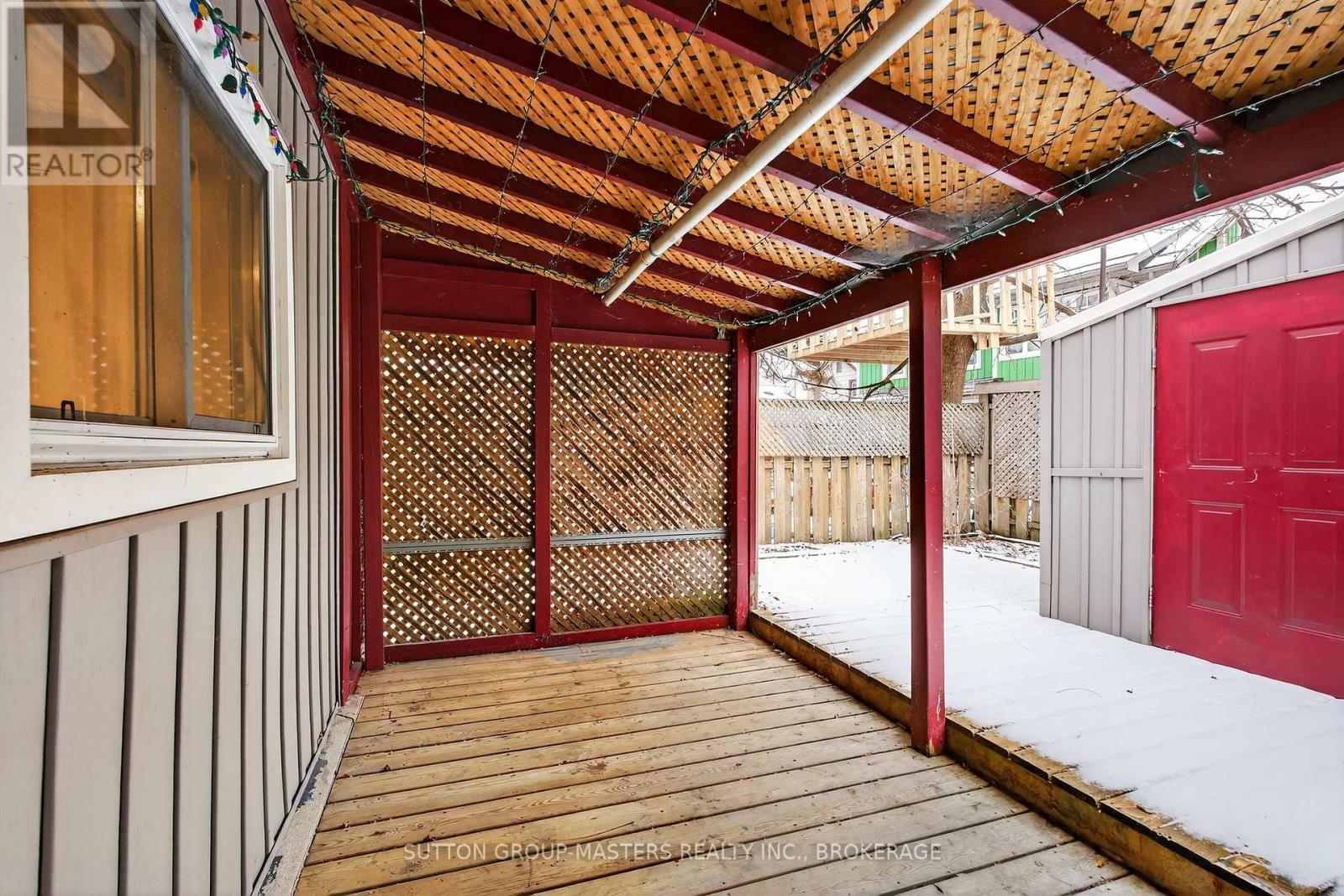 16 Corrigan Street, Kingston (East Of Sir John A. Blvd), ON - Outdoor With Deck Patio Veranda With Exterior