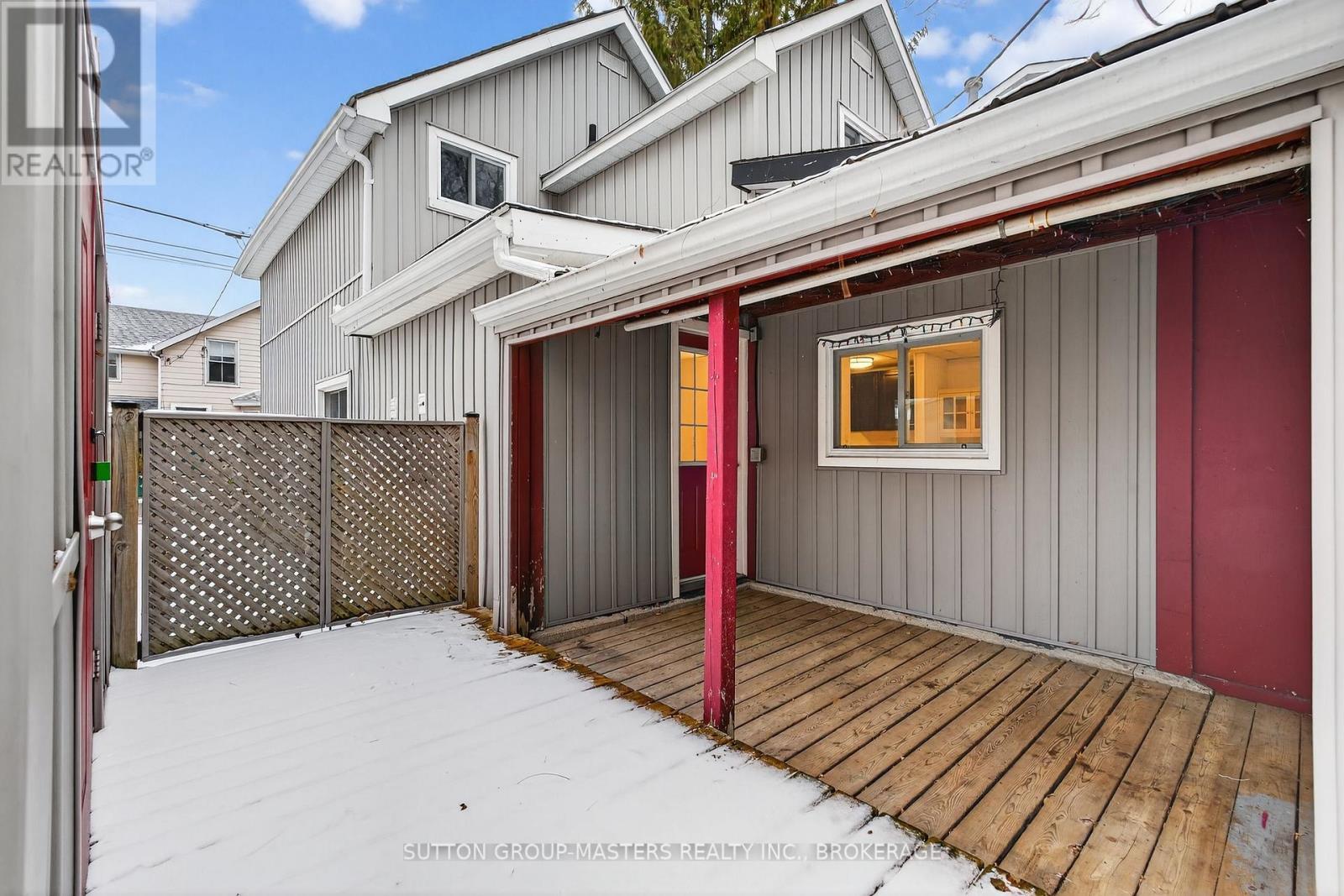 16 Corrigan Street, Kingston (East Of Sir John A. Blvd), ON - Outdoor With Deck Patio Veranda With Exterior
