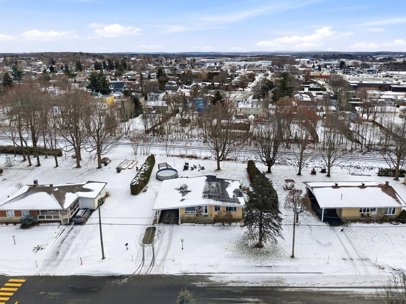 Aerial photo - 1529 Rue Beaugrand, Acton Vale, QC - Outdoor With View