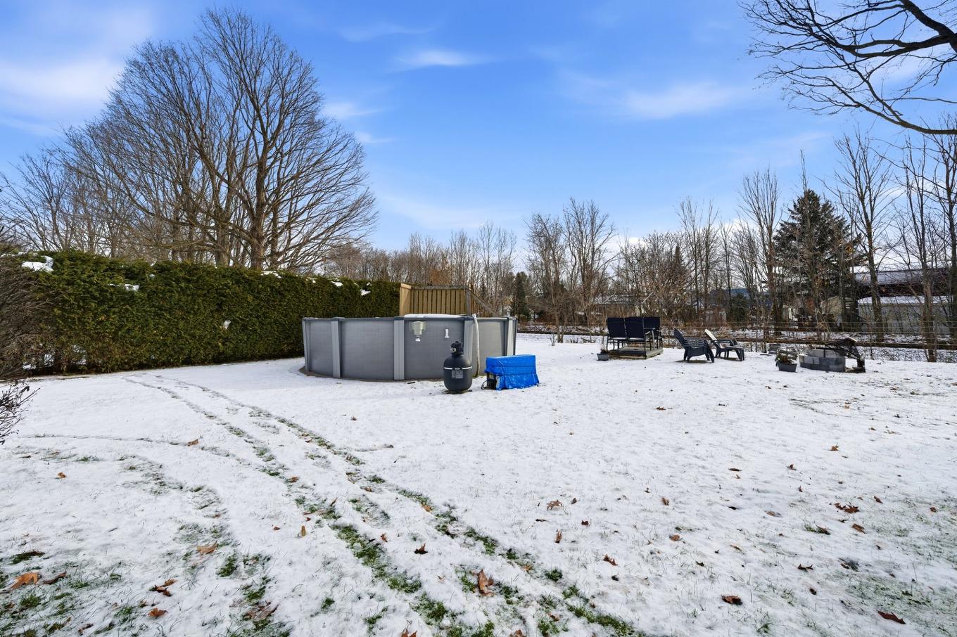 Backyard - 1529 Rue Beaugrand, Acton Vale, QC - Outdoor