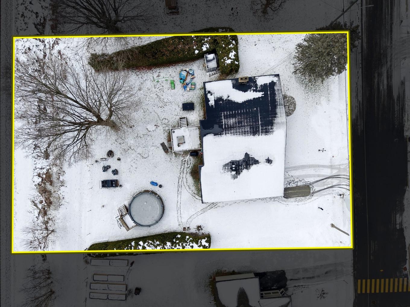 Aerial photo - 1529 Rue Beaugrand, Acton Vale, QC - Outdoor