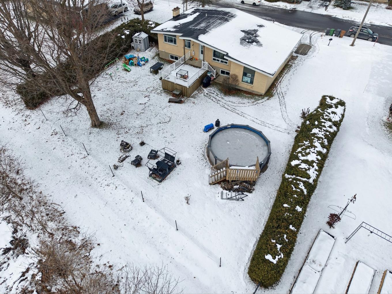 Aerial photo - 1529 Rue Beaugrand, Acton Vale, QC - Outdoor