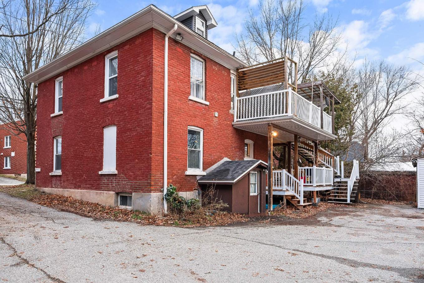 Back facade - 1186 - 1188 Rue Belvédère S., Sherbrooke (Les Nations), QC - Outdoor With Exterior