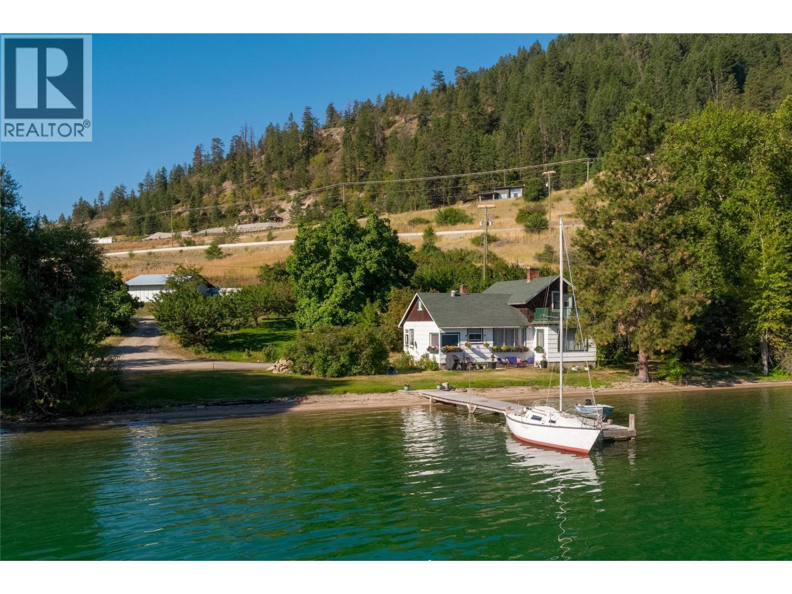 16821 Owl'S Nest Road, Oyama, BC - Outdoor With Body Of Water With View