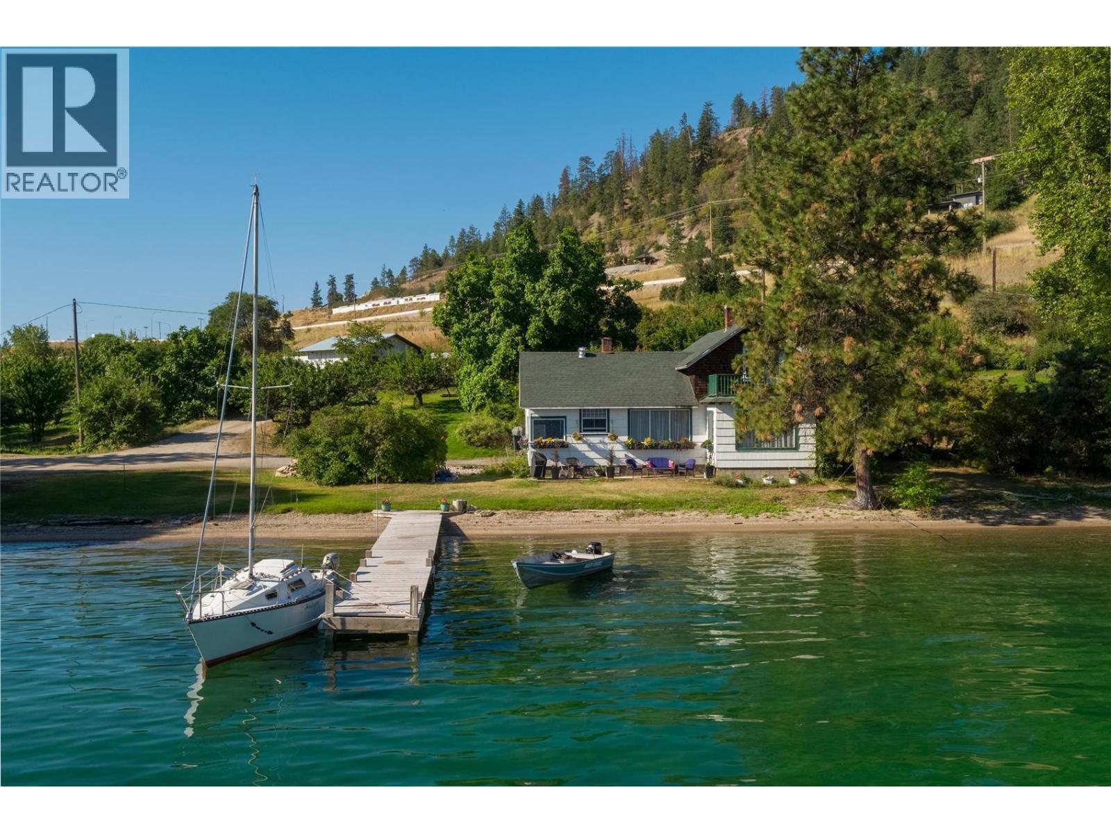 16821 Owl'S Nest Road, Oyama, BC - Outdoor With Body Of Water