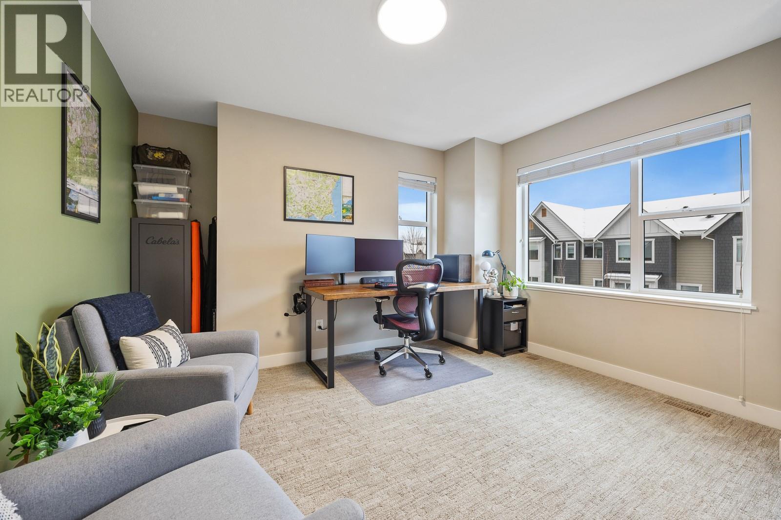 2490 Tuscany Drive Unit# 54, West Kelowna, BC - Indoor Photo Showing Office