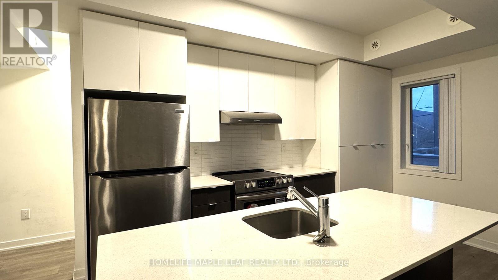 A-208 - 160 Canon Jackson Drive, Toronto, ON - Indoor Photo Showing Kitchen With Upgraded Kitchen
