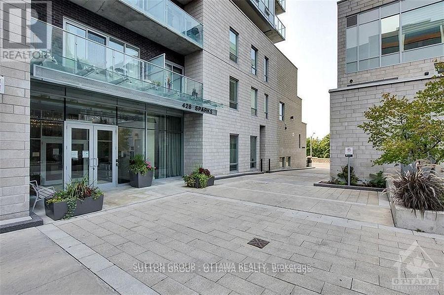 1102 - 428 Sparks Street, Ottawa, ON - Outdoor With Balcony