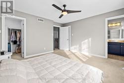 His and Her's walk in closets and Ensuite Bathroom -