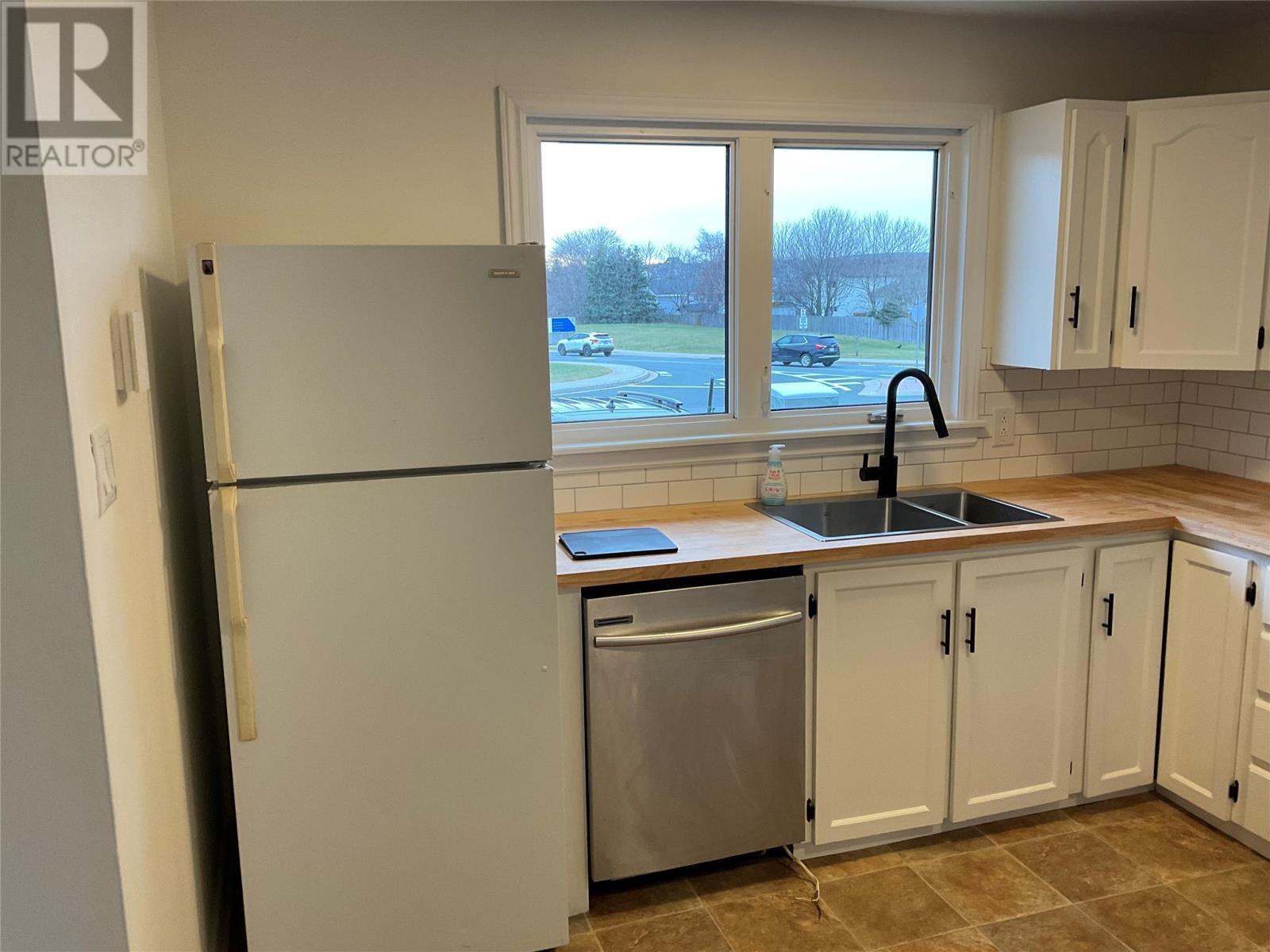 72 Newfoundland Drive, St John'S, NL - Indoor Photo Showing Kitchen With Double Sink