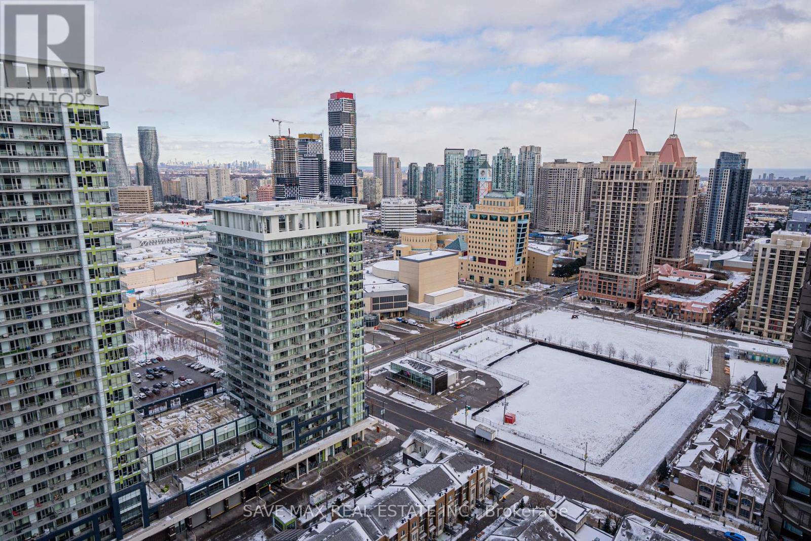 2805 - 395 Square One Drive, Mississauga, ON - Outdoor With View
