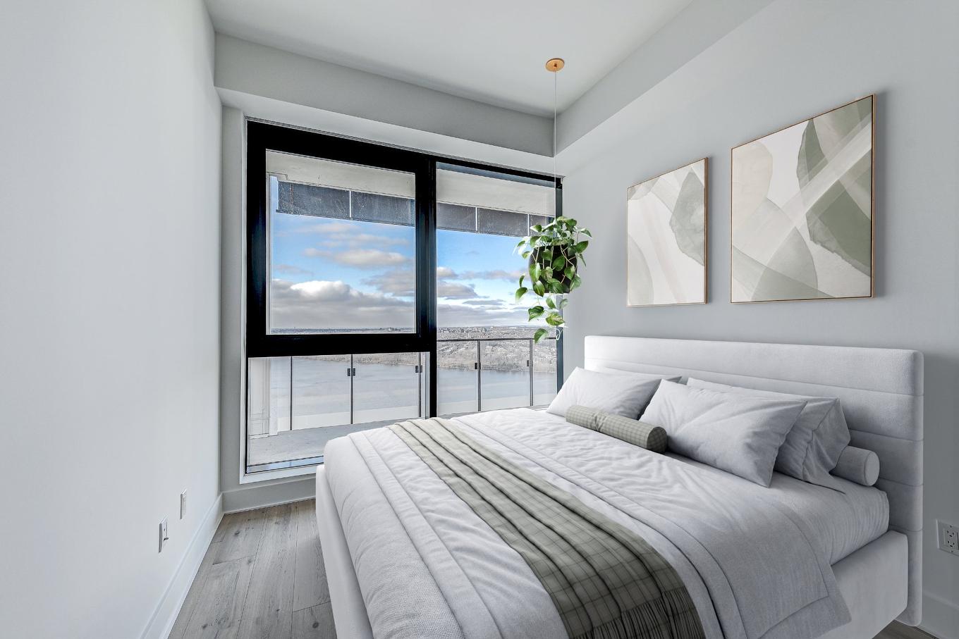 Chambre à coucher - 2706-1000 Rue André-Prévost, Montréal (Verdun/Île-Des-Soeurs), QC - Indoor Photo Showing Bedroom