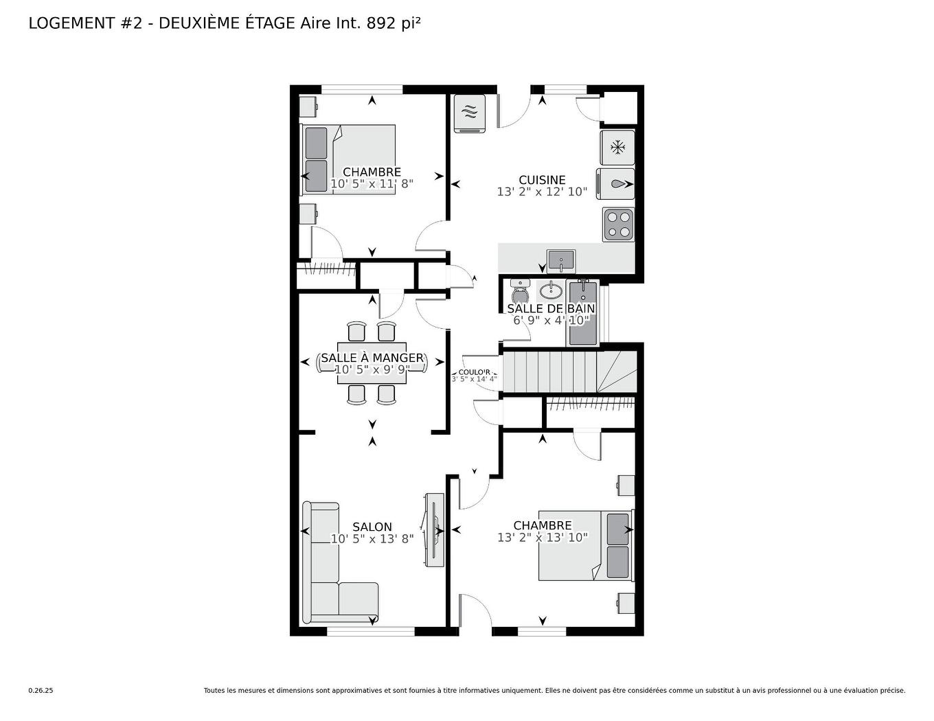 Plan (croquis) - 3215 - 3217 Av. Laurier E., Montréal (Rosemont/La Petite-Patrie), QC - Other