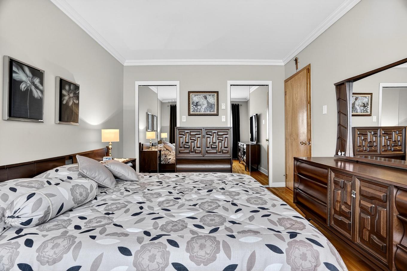 Chambre à coucher principale - 3215 - 3217 Av. Laurier E., Montréal (Rosemont/La Petite-Patrie), QC - Indoor Photo Showing Bedroom